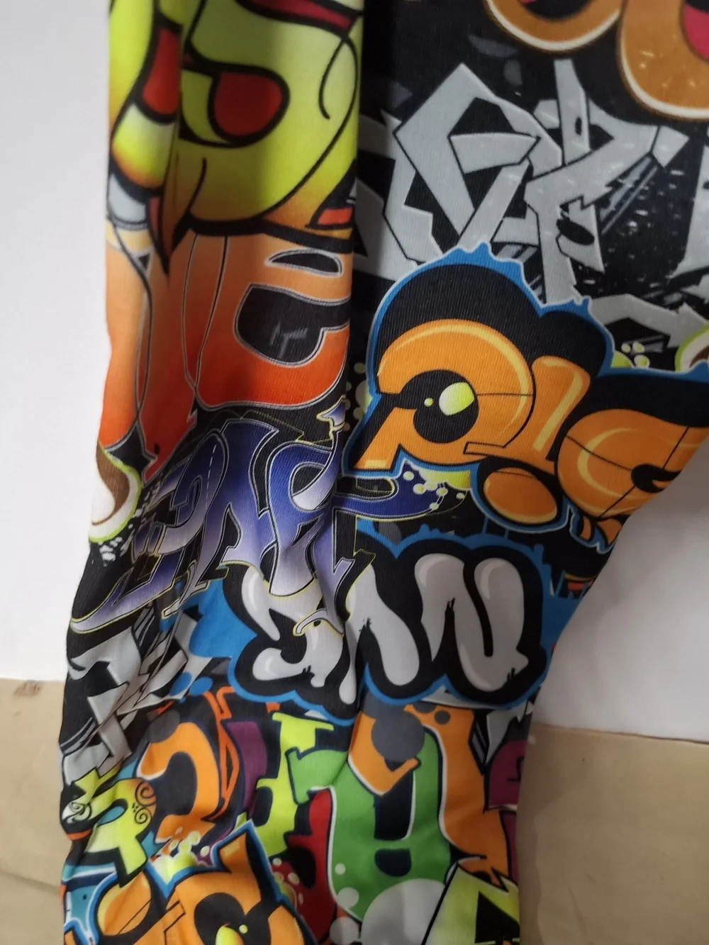 Multicolor Graffiti Print Jogger Sweatpants - Bold Streetwear